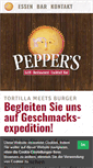 Mobile Screenshot of peppers-bielefeld.de